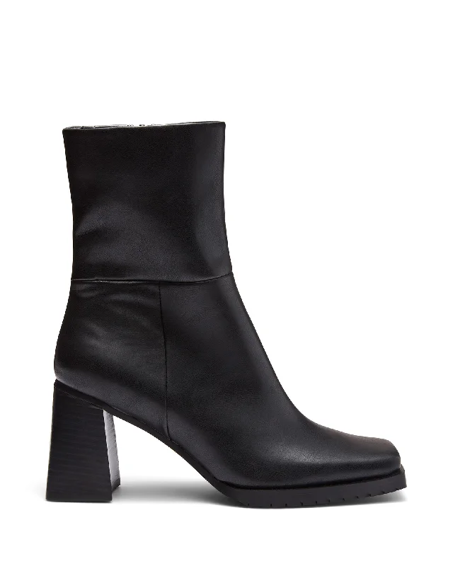 women's ankle boots for wide calvesCamelia Boot Black