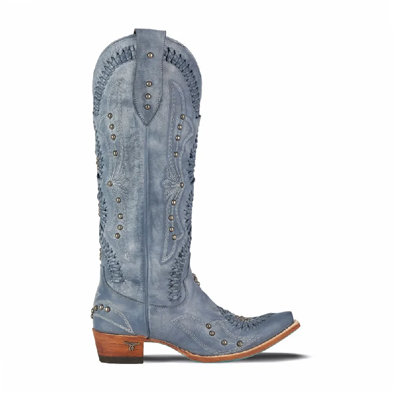 women's cowboy boots with insole supportCossette Studded Snip Toe Cowboy Boots