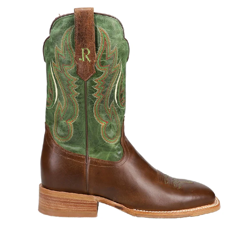 women's embroidered cowboy bootsCowhide Embroidered Wide Square Toe Cowboy Boots
