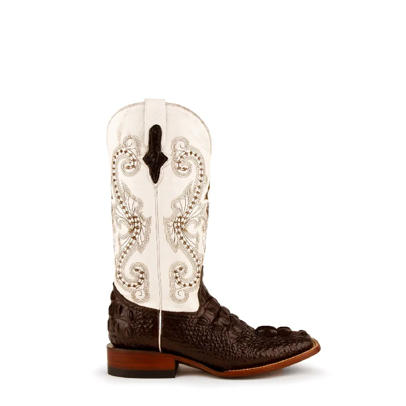 women's cowboy boots with spursFerrini Ladies Chocolate Leather Caiman S-Toe Rancher Cowboy Boots women's cowboy boots with spursFerrini Ladies Chocolate Leather Caiman S-Toe Rancher Cowboy Boots