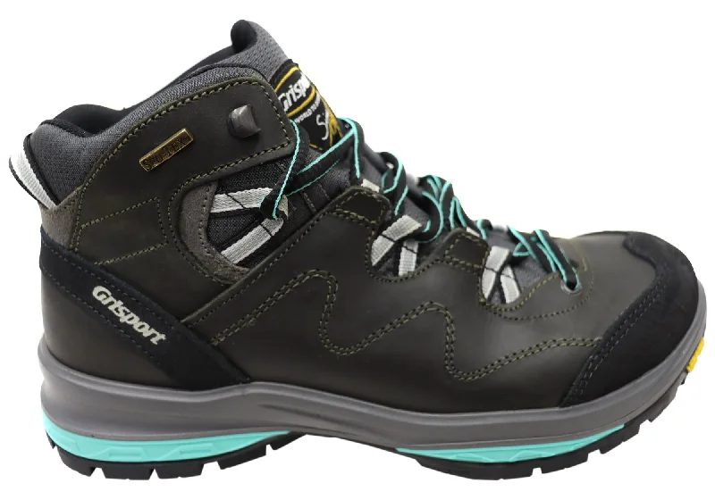 Women's Hiking Shoes with Lace - Lock System in Red for a Secure FitGrisport Womens Capri Mid Hiking Waterproof Boots Made In Italy Women's Hiking Shoes with Lace - Lock System in Red for a Secure FitGrisport Womens Capri Mid Hiking Waterproof Boots Made In Italy