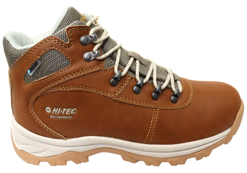 Women's Waterproof Gore - Tex Hiking Shoes in Dark Green for Wet TrailsHi Tec Womens Altitude Base Camp Lite Waterproof Comfort Hiking Boots Women's Waterproof Gore - Tex Hiking Shoes in Dark Green for Wet TrailsHi Tec Womens Altitude Base Camp Lite Waterproof Comfort Hiking Boots