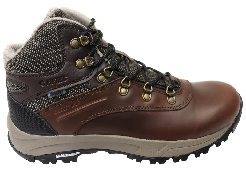 High - Ankle Support Women's Leather Hiking Shoes in Brown for Mountain TreksHi Tec Womens Altitude VI i Waterproof Leather Comfort Hiking Boots High - Ankle Support Women's Leather Hiking Shoes in Brown for Mountain TreksHi Tec Womens Altitude VI i Waterproof Leather Comfort Hiking Boots