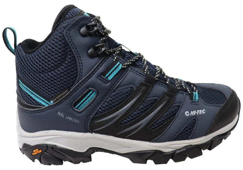 Women's Hiking Shoes with Multi - Directional Lugs in Burgundy for TractionHi Tec Womens Tarantula Mid Waterproof Comfortable Hiking Boots Women's Hiking Shoes with Multi - Directional Lugs in Burgundy for TractionHi Tec Womens Tarantula Mid Waterproof Comfortable Hiking Boots