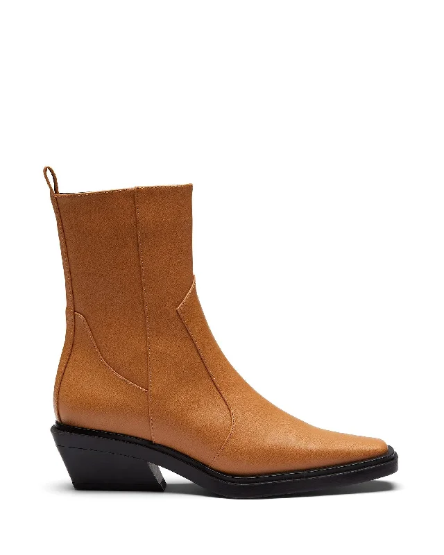 women's ankle boots with zippersKaia Boot Caramel