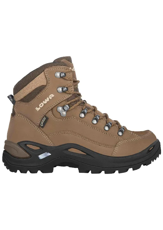 Cushioned Insole Women's Hiking Shoes in Navy for All - Day ComfortLowa Women's Renegade GTX Mid Hiking Boots Cushioned Insole Women's Hiking Shoes in Navy for All - Day ComfortLowa Women's Renegade GTX Mid Hiking Boots