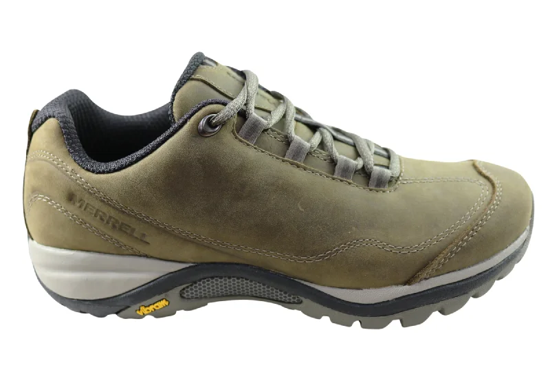 Women's Hiking Shoes with Reflective Trim in Silver for Night HikesMerrell Siren Traveller 3 Wide Womens Comfortable Leather Shoes Women's Hiking Shoes with Reflective Trim in Silver for Night HikesMerrell Siren Traveller 3 Wide Womens Comfortable Leather Shoes