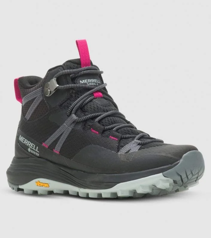 Women's Waterproof Gore - Tex Hiking Shoes in Dark Green for Wet TrailsMERRELL Women's Siren 4 Mid Gore-tex® Boot Women's Waterproof Gore - Tex Hiking Shoes in Dark Green for Wet TrailsMERRELL Women's Siren 4 Mid Gore-tex® Boot