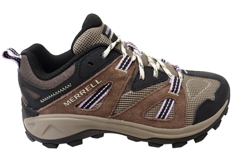 Insulated Women's Hiking Shoes in White for Cold - Weather HikesMerrell Womens Deverta 3 Comfortable Leather Hiking Shoes Insulated Women's Hiking Shoes in White for Cold - Weather HikesMerrell Womens Deverta 3 Comfortable Leather Hiking Shoes