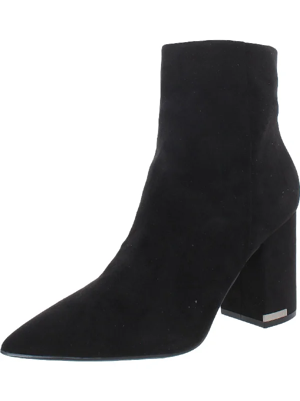 women's booties for hikingMinna Womens Slip On Dressy Booties