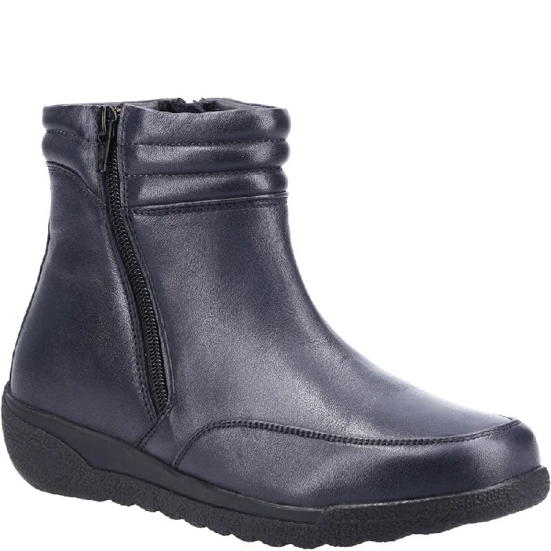 women's ankle boots with elastic sidesFleet & Foster Morocco Twin Zip Ankle Boot