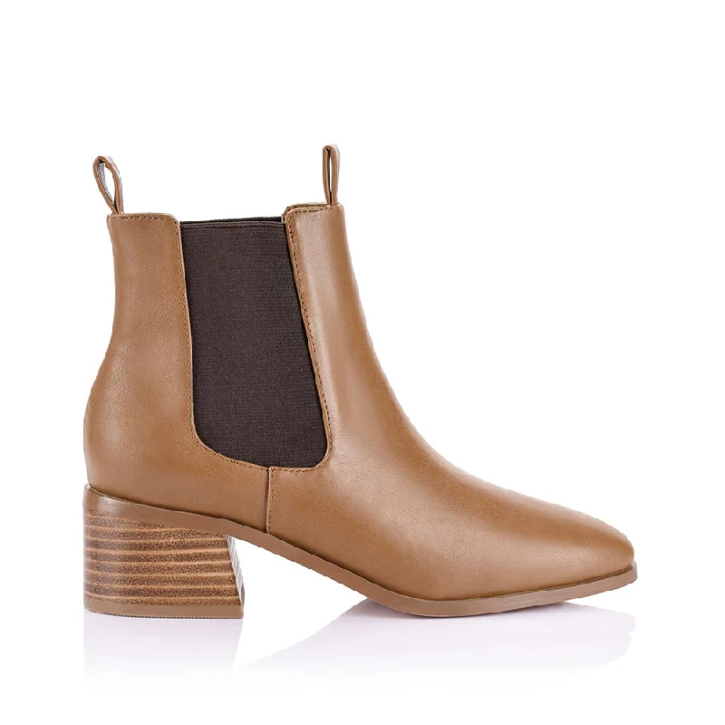women's ankle boots for special occasionsNas II Chelsea Ankle Boots - Tan