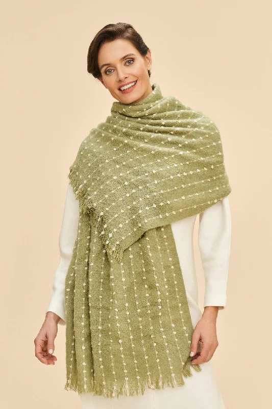 women's ankle boots with snakeskin printPOWDER DAKOTA COSY SCARF SAGE