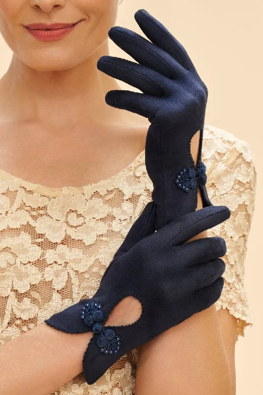 women's ankle boots for rainy weatherPOWDER SUKI NAVY GLOVES