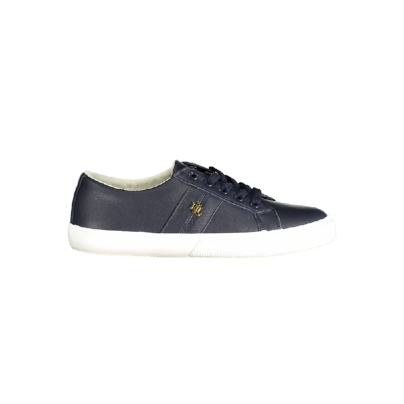 women's booties with Chelsea styleRalph Lauren Blue Polyester Sneaker
