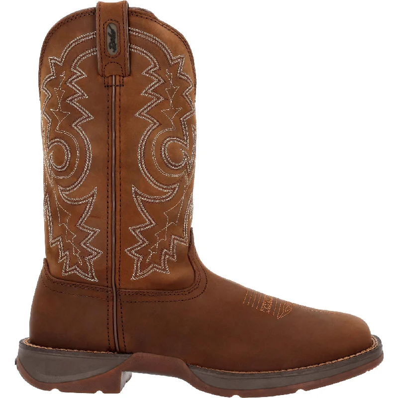 women's western boots with exotic leatherRebelâ by DurangoÂ Steel Toe PullOn Western Boot
