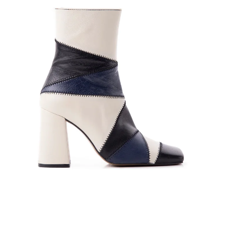women's ankle boots with padded insolesRedwood Blue Multi Leather