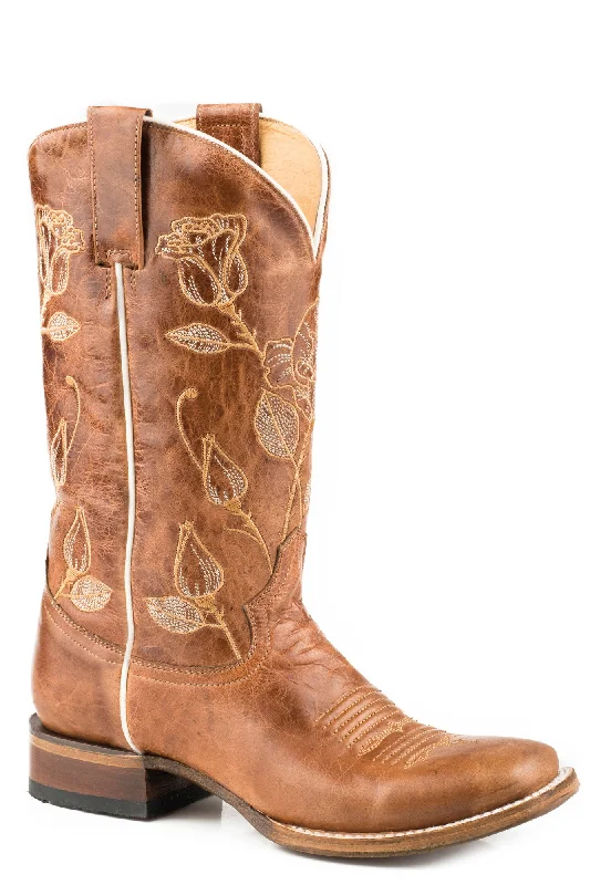 women's tall cowboy bootsRoper Womens Marbled Brown Leather Desert Rose Cowboy Boots women's tall cowboy bootsRoper Womens Marbled Brown Leather Desert Rose Cowboy Boots