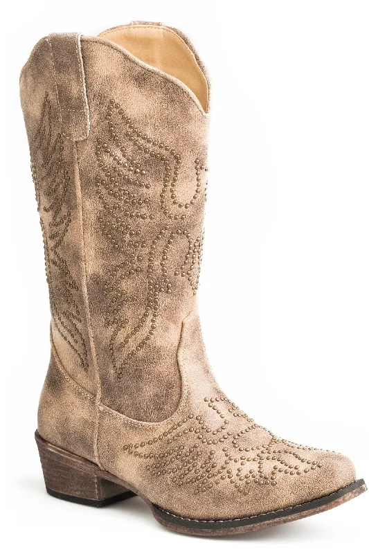 women's cowboy boots for dressy occasionsRoper Womens Vintage Beige Faux Leather Eaglets Cowboy Boots women's cowboy boots for dressy occasionsRoper Womens Vintage Beige Faux Leather Eaglets Cowboy Boots