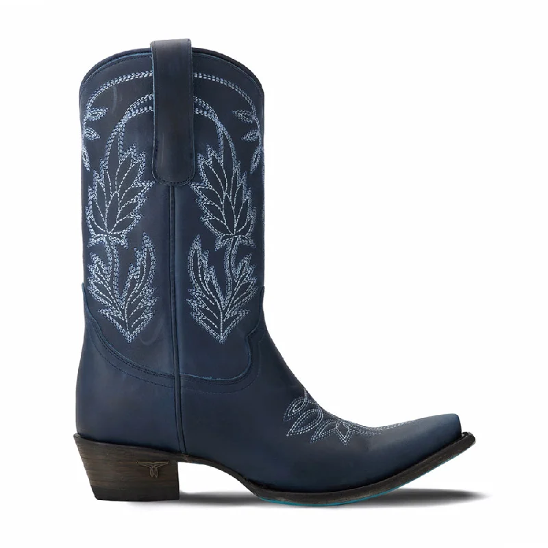 stylish women's cowboy bootsSandaga Embroidered Snip Toe Cowboy Boots