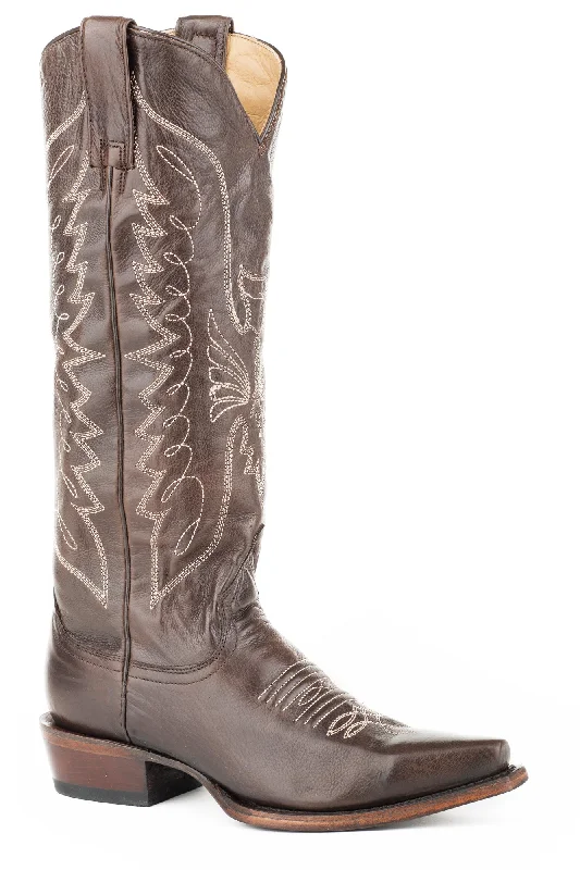 women's cowboy boots for casual wearStetson Womens Chocolate Leather Marisol Cowboy Boots women's cowboy boots for casual wearStetson Womens Chocolate Leather Marisol Cowboy Boots