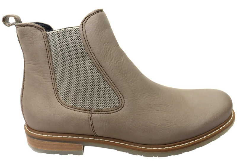 women's chelsea ankle bootsTamaris Able Womens Comfortable Leather Chelsea Ankle Boots