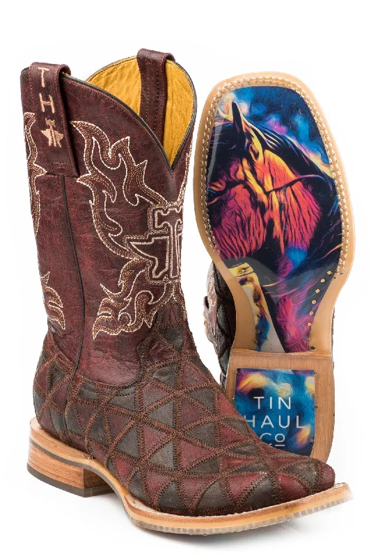 women's cowboy boots for everyday wearTin Haul Womens Burgundy Leather A Cute Angle Cowboy Boots women's cowboy boots for everyday wearTin Haul Womens Burgundy Leather A Cute Angle Cowboy Boots