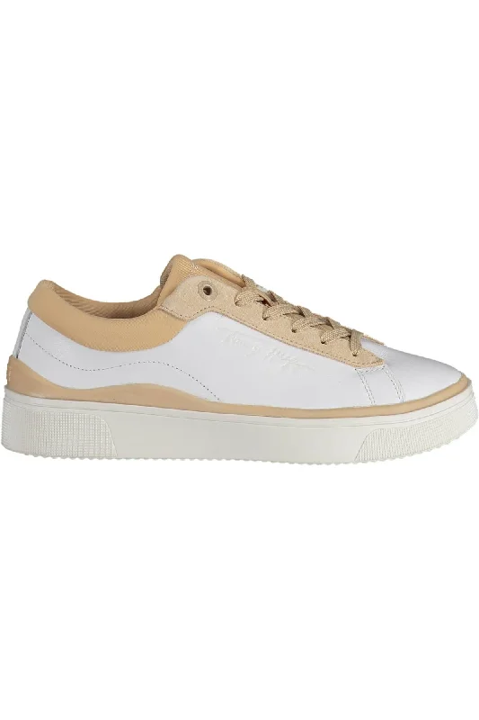 women's booties with combat styleTommy Hilfiger Chic Contrasting Lace-Up Sneakers