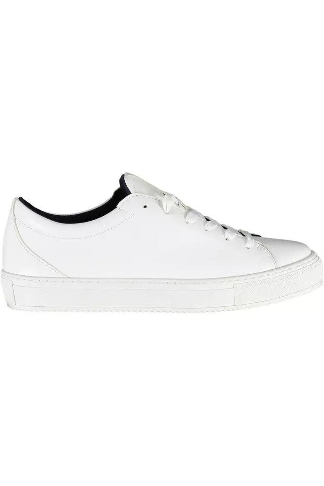 women's booties with Chelsea styleTommy Hilfiger Chic White Lace-Up Sneakers with Logo Detail women's booties with Chelsea styleTommy Hilfiger Chic White Lace-Up Sneakers with Logo Detail