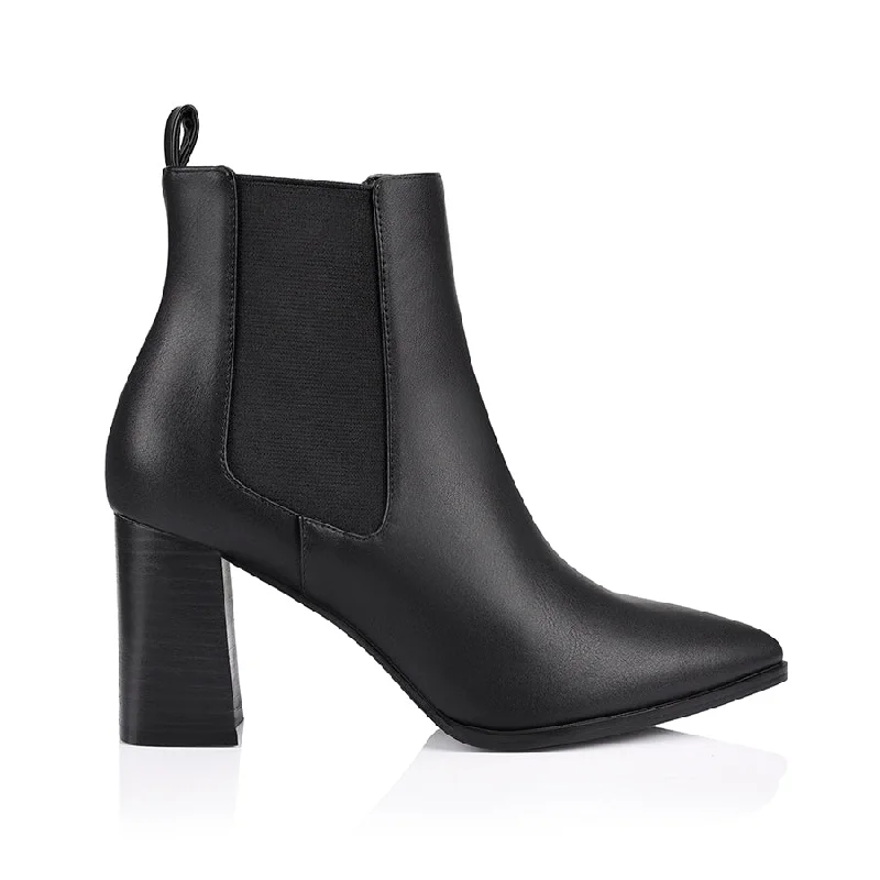 women's ankle boots with bucklesMagellan Chelsea Ankle Boots - Black