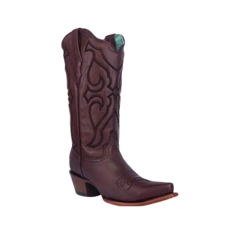women's cowboy boots with floral designsCorral Women's Brown Embroidered Boots