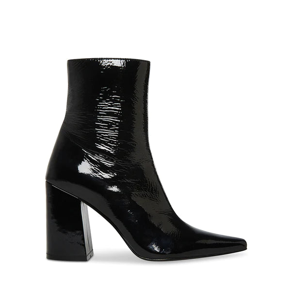 women's booties for dancingZOE BLACK PATENT