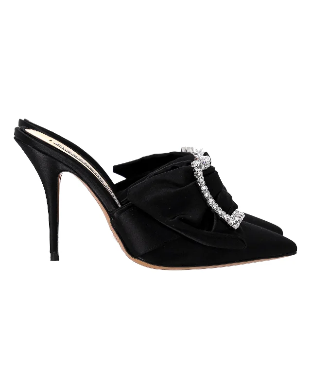 Women's Platform Espadrille Mules in Natural Jute for a Casual Summer Beach VibeAlexandre Vauthier Lola Embellished Mules in Black Satin Women's Platform Espadrille Mules in Natural Jute for a Casual Summer Beach VibeAlexandre Vauthier Lola Embellished Mules in Black Satin