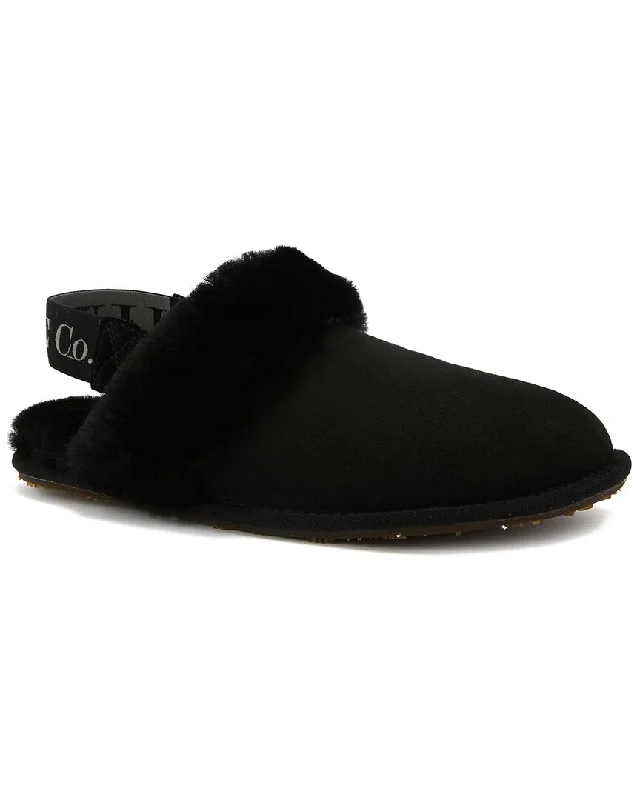 Women's Slip - On Leather Mules with Gold Buckles in Black for a Classic and Sophisticated StyleAustralia Luxe Collective Suede Slipper Women's Slip - On Leather Mules with Gold Buckles in Black for a Classic and Sophisticated StyleAustralia Luxe Collective Suede Slipper