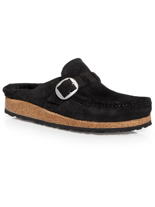 Women's Tassel - Trimmed Mules in Beige for a Laid - Back and Bohemian LookBuckley Womens Suede Slip On Mules Women's Tassel - Trimmed Mules in Beige for a Laid - Back and Bohemian LookBuckley Womens Suede Slip On Mules