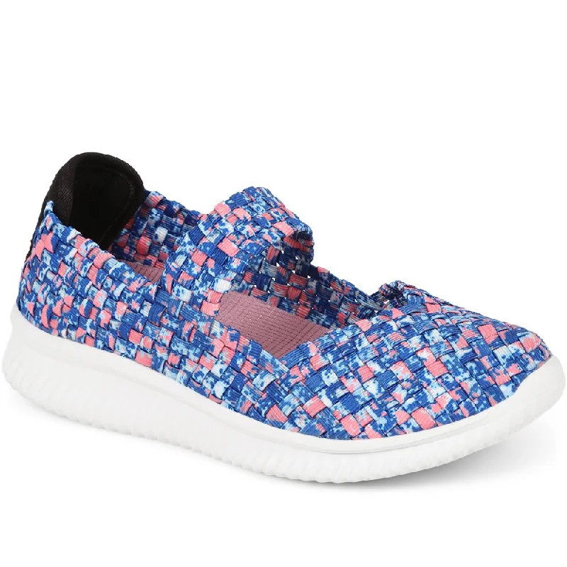 Women's casual wedge shoes with a stylish liftCasual Slip-On Mary Janes - TITAN39003 / 325 486 Women's casual wedge shoes with a stylish liftCasual Slip-On Mary Janes - TITAN39003 / 325 486