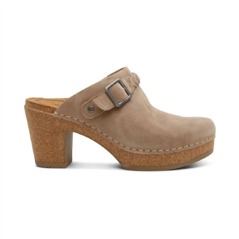 Women's Glitter Mules in Silver for a Shiny and Eye - Catching New Year's PartyCorey Clog In Taupe Women's Glitter Mules in Silver for a Shiny and Eye - Catching New Year's PartyCorey Clog In Taupe