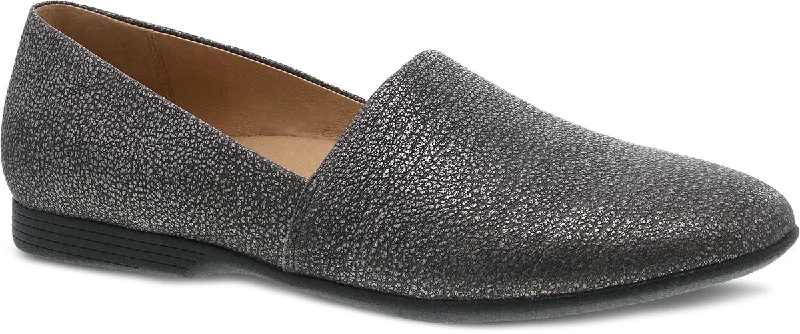 Women's casual shoes with buckles for a classic touchDANSKO LARISA MILLED NAPPA - PEWTER - 2036970200 Women's casual shoes with buckles for a classic touchDANSKO LARISA MILLED NAPPA - PEWTER - 2036970200