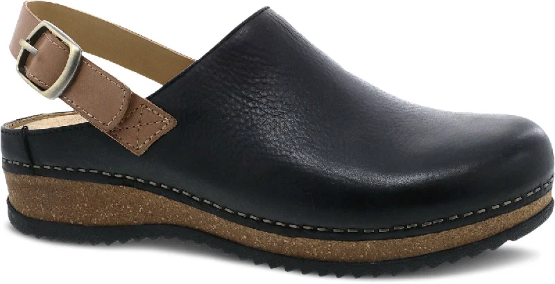 Women's casual shoes with stripes for a classic designDANSKO MERRIN - MILLED BLACK - 9605500200 Women's casual shoes with stripes for a classic designDANSKO MERRIN - MILLED BLACK - 9605500200