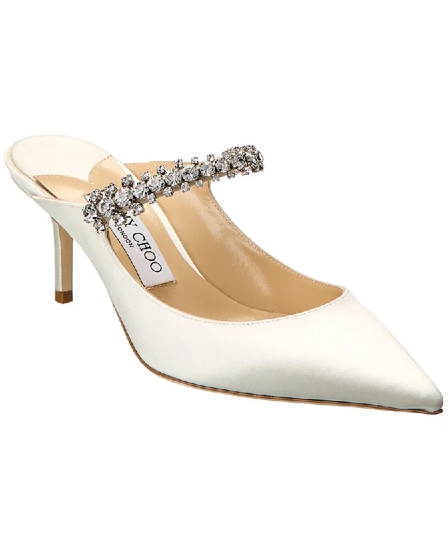 Women's Open - Toe Mules in Yellow for a Bright and Cheerful Summer LookJimmy Choo Bing 65 Satin Mule Women's Open - Toe Mules in Yellow for a Bright and Cheerful Summer LookJimmy Choo Bing 65 Satin Mule