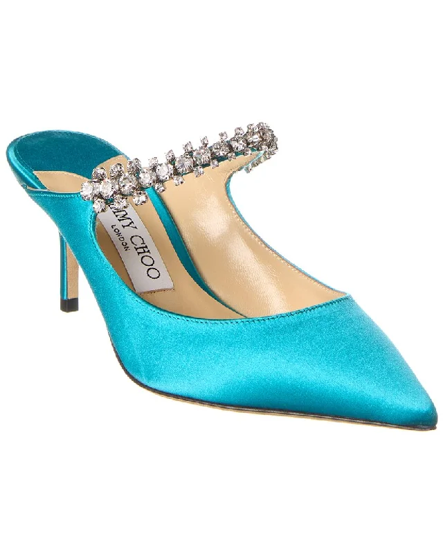 Plus Size Women's Metallic Mules in Rose Gold for a Glamorous and Trendy StyleJimmy Choo Bing 65 Satin Mule Plus Size Women's Metallic Mules in Rose Gold for a Glamorous and Trendy StyleJimmy Choo Bing 65 Satin Mule