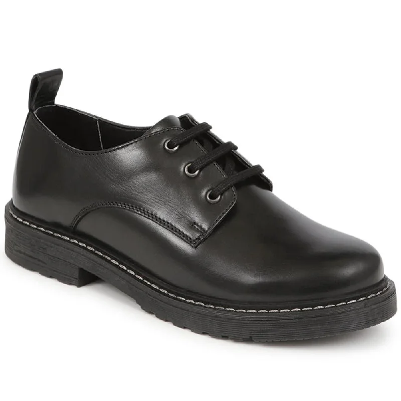 Women's casual shoes with shock - absorbing soles for a smooth strideLeather Oxford Shoes - KF40007 / 326 503 Women's casual shoes with shock - absorbing soles for a smooth strideLeather Oxford Shoes - KF40007 / 326 503
