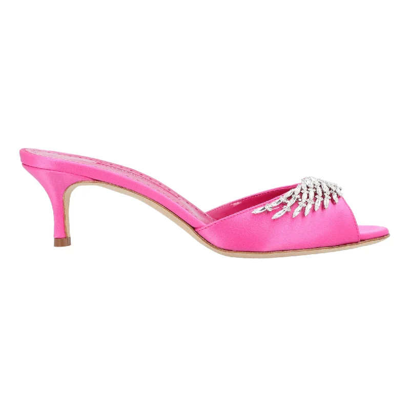 Women's Wedge Mules in Tan Suede with Braided Details for a Boho - Inspired StyleManolo Blahnik Lumada Fabio 050 Mule Pink Women's Wedge Mules in Tan Suede with Braided Details for a Boho - Inspired StyleManolo Blahnik Lumada Fabio 050 Mule Pink