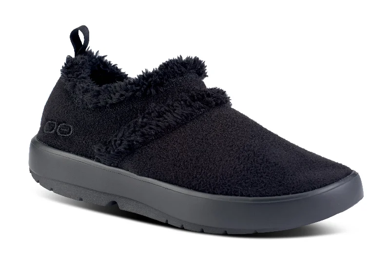 Women's casual loafers for a sophisticated appearanceOOFOS OOCOOZIE - BLACK - 5074BLK Women's casual loafers for a sophisticated appearanceOOFOS OOCOOZIE - BLACK - 5074BLK
