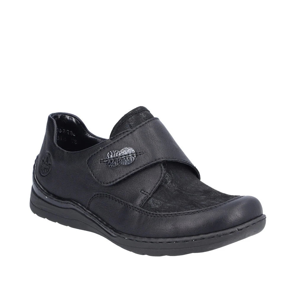 Women's casual shoes in brown for a natural toneRieker 48954-00