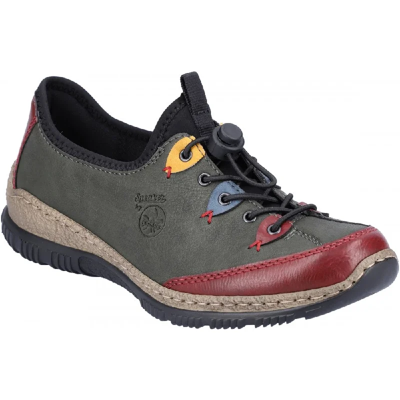 Women's casual shoes for a movie night outRieker N3271-54