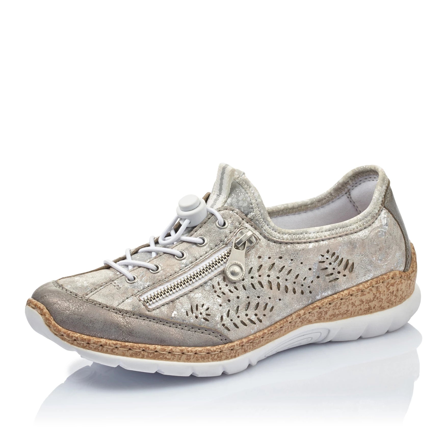 Women's casual shoes for a movie night outRieker N42K6-40
