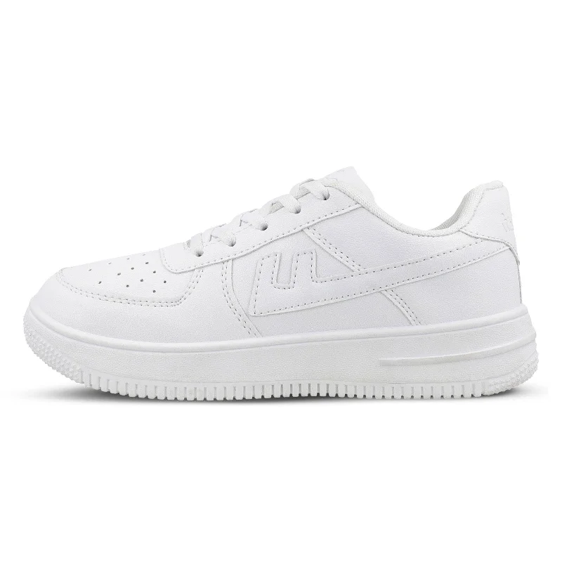 Women's casual trainers with a sporty edgeWalkaroo Womens Life Style - WY3364 White White Women's casual trainers with a sporty edgeWalkaroo Womens Life Style - WY3364 White White