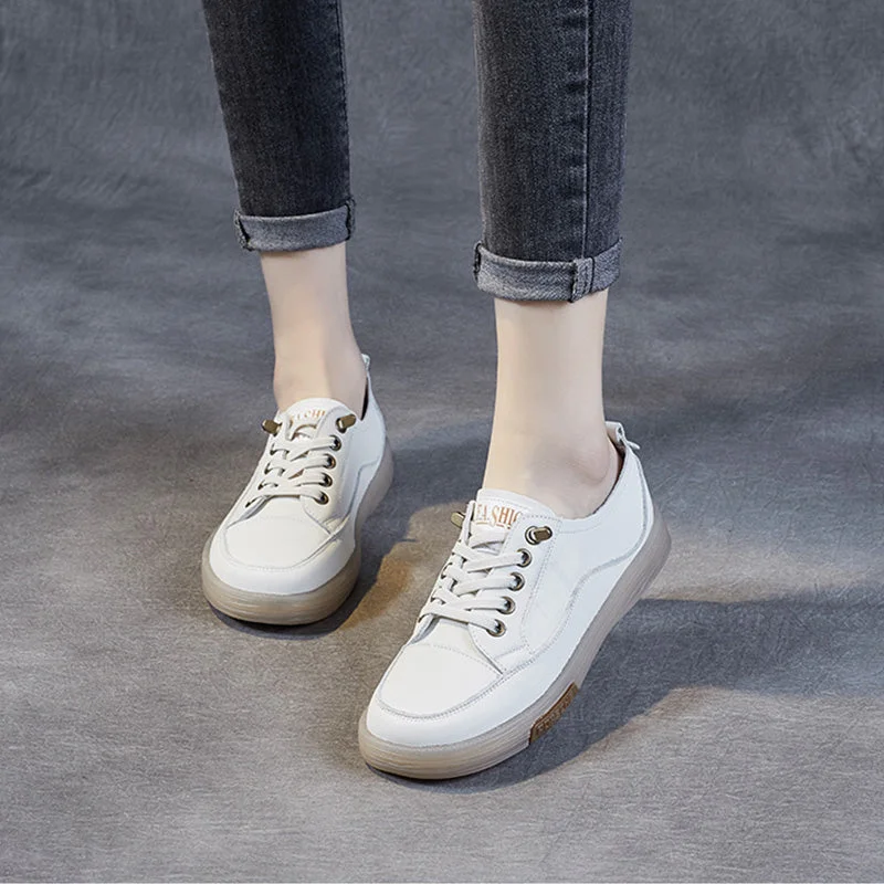 Women's casual shoes in red for a pop of colorWomen Fashion Leather Soft Flat Casual Shoes Women's casual shoes in red for a pop of colorWomen Fashion Leather Soft Flat Casual Shoes