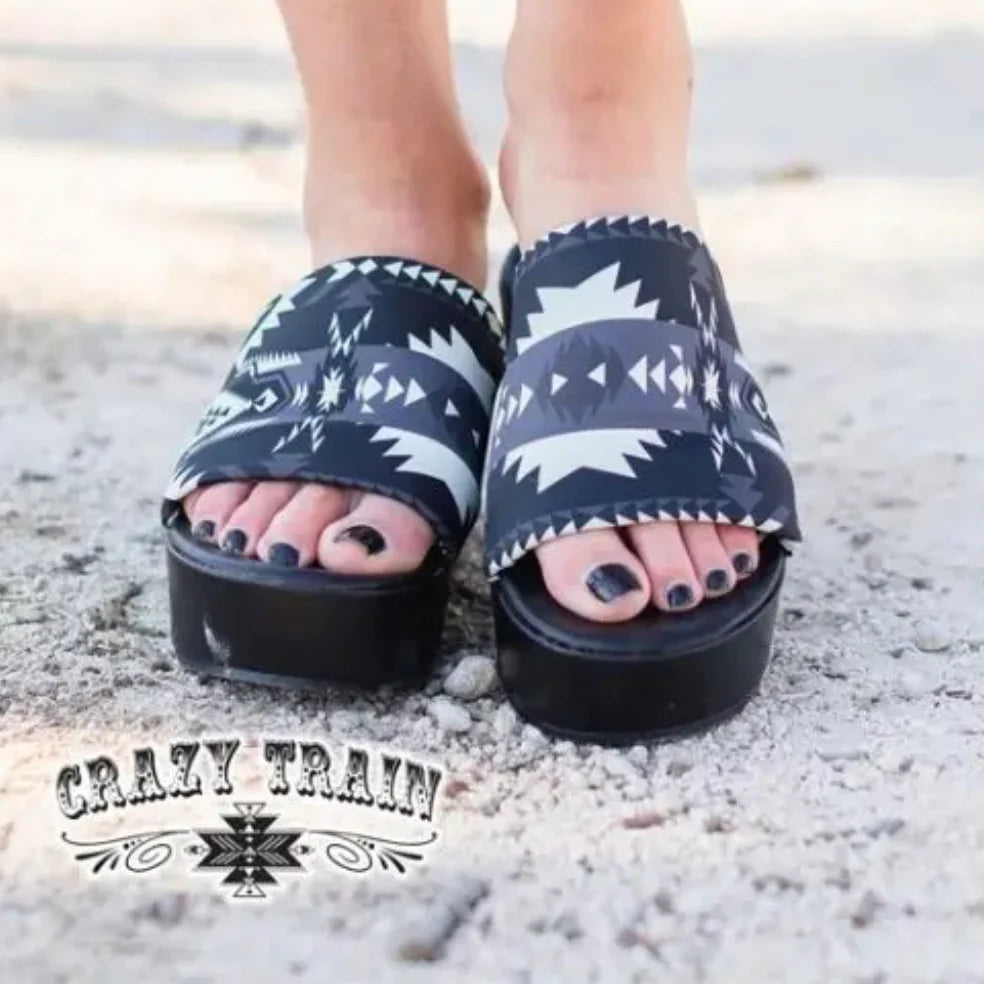 Women's casual shoes for a movie night outCrazy Train Women’s Aztec Platform Wedge Shoe Women's casual shoes for a movie night outCrazy Train Women’s Aztec Platform Wedge Shoe